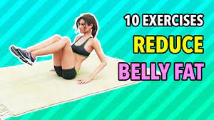 10 gym workouts for reduce belly fat